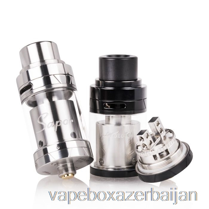 E-Juice Vape Sapor RTA by Wotofo - 22mm/25mm Two-Post 22mm Edition - Stainless Steel